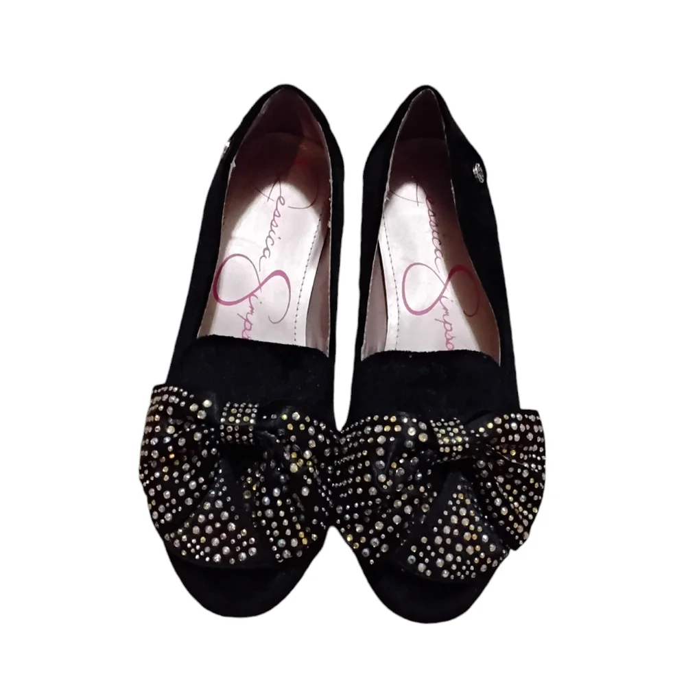 Jessica Simpson Loafers Girls Size 3 Preppy Academia Coquette Cottagecore 90s
